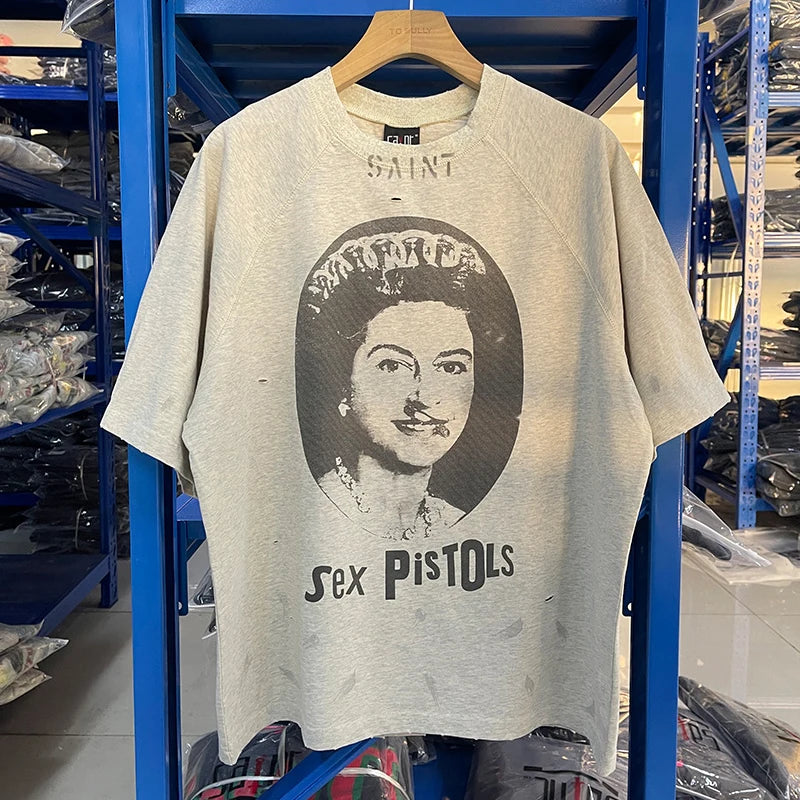 Vintage Washed Saint T Shirt