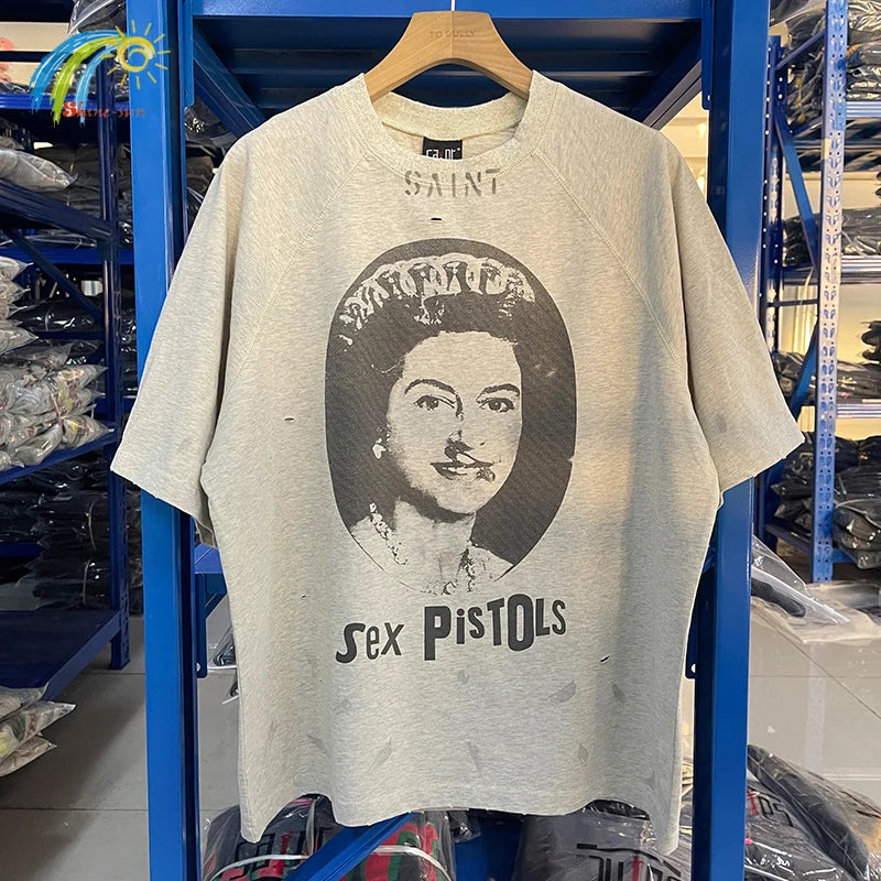 Vintage Washed Saint T Shirt